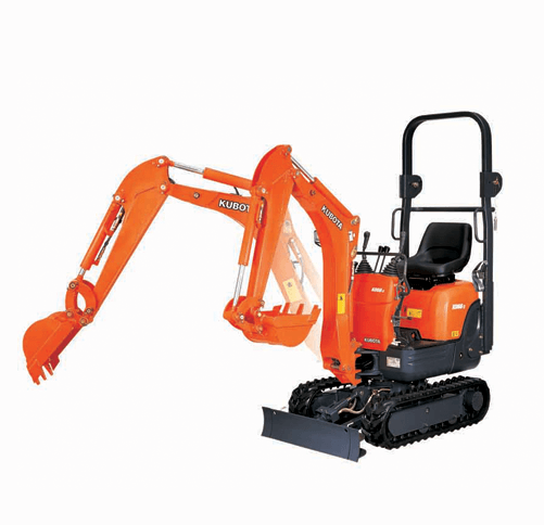 Kubota excavator hire