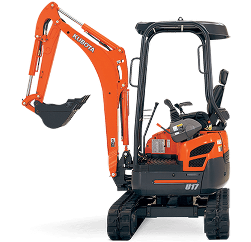 Kubota excavator hire